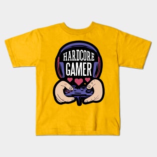 Hardcore Gamer Artwork!! Kids T-Shirt